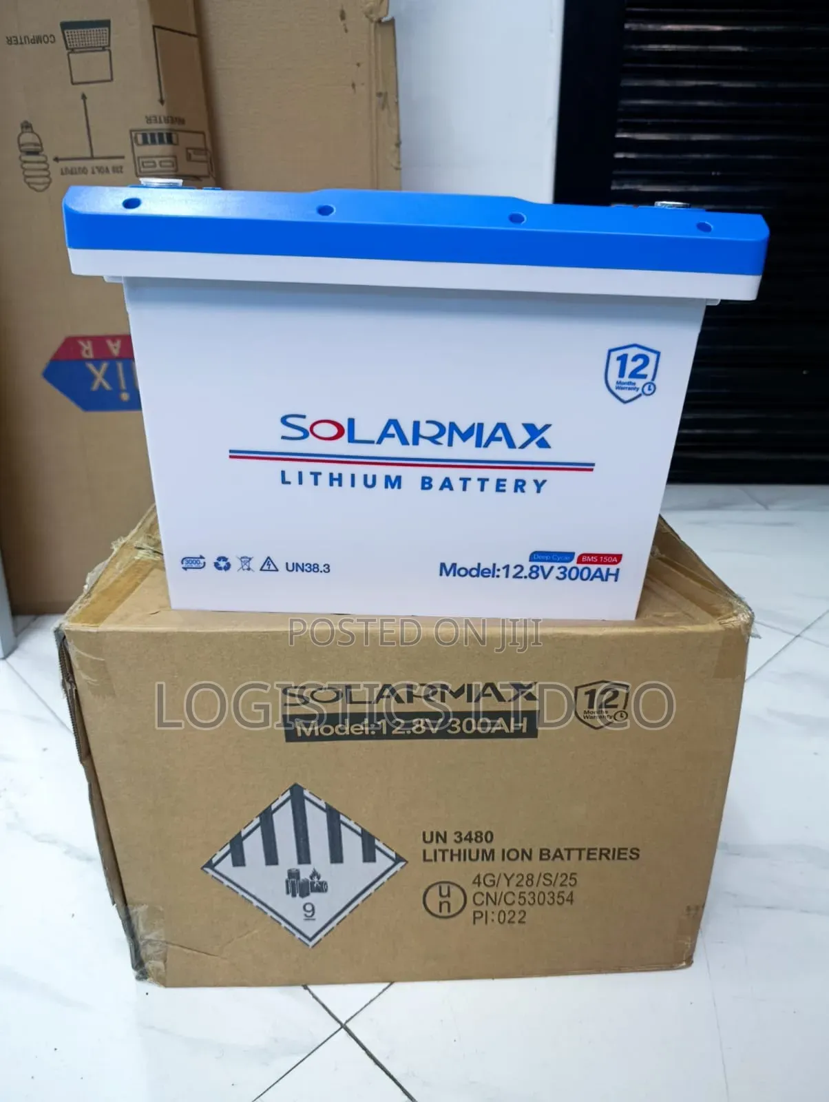Solarmax Lithium Battery 12.8v 300ah