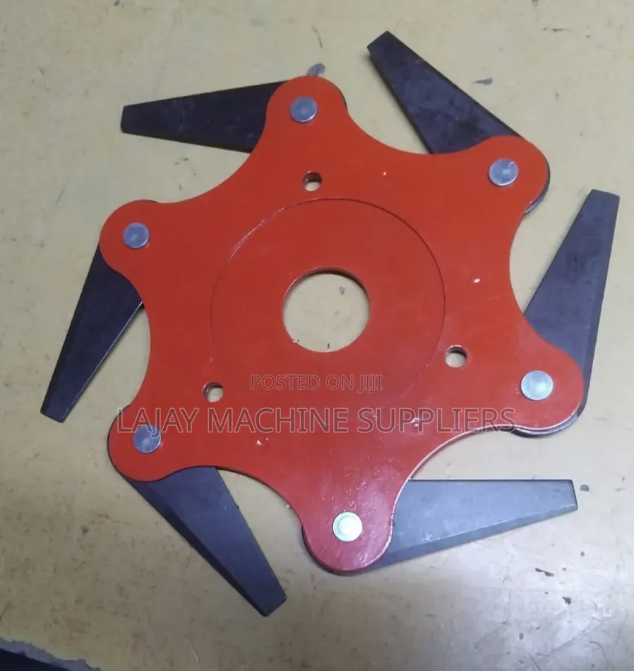 6-Tooth Metal Brush Cutter Blade