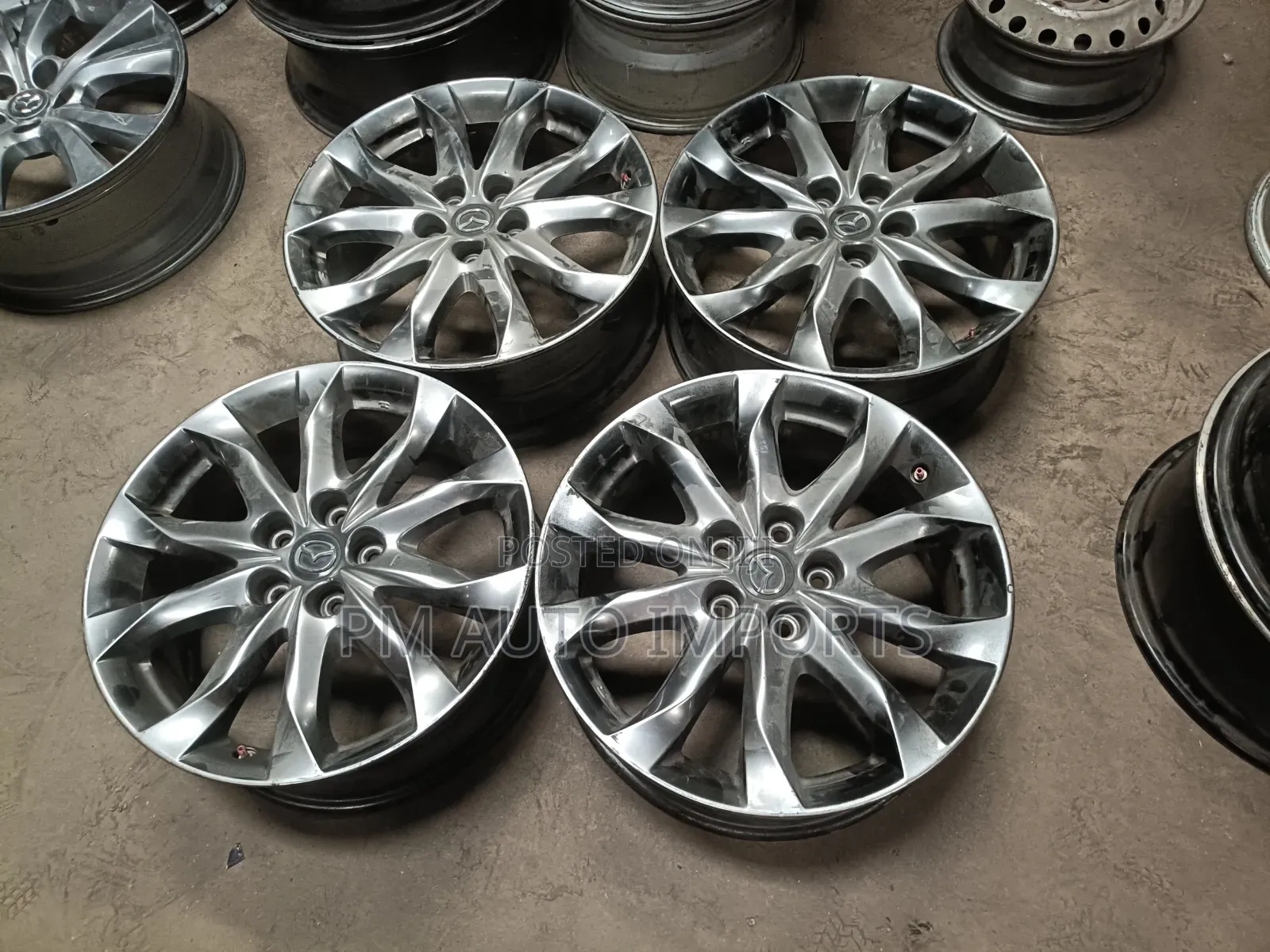Original Ex Japan Mazda Cx 3 and Axela Rims Size 18