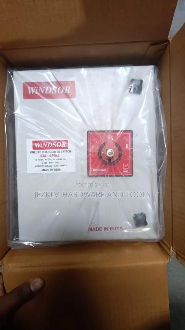 4 Pole Onload Switch 100amps - main view