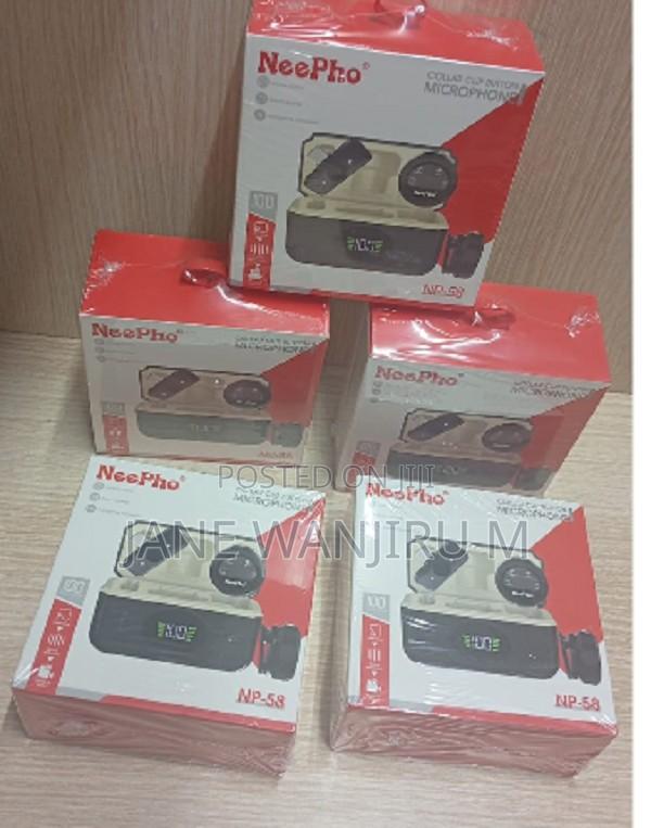 ! Np58 Portable Type-C Clip-on Wireless Microphone