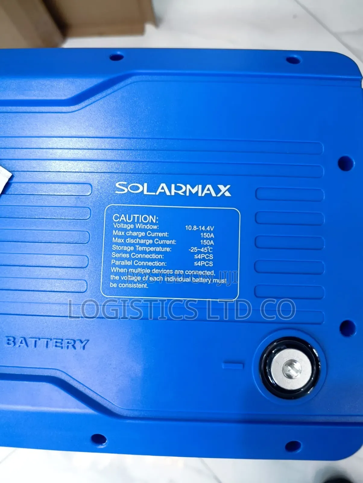 Lithium Battery 300 Ah 12.8 v Solarmax Model