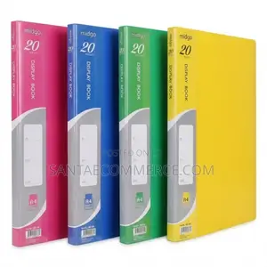 A4 Portfolio Midgo 20-Pockets