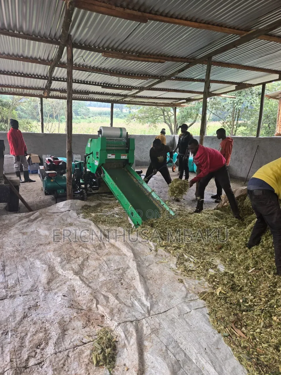 Fully Automatic Silage Baler