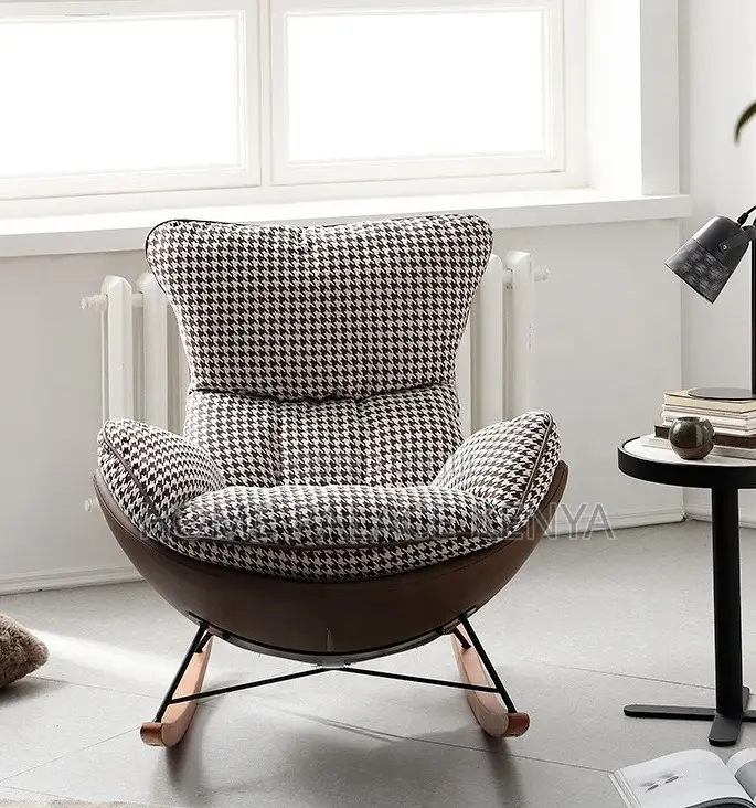 Rocking Chair: Modern Lobster Rocking Chair With Pu Material