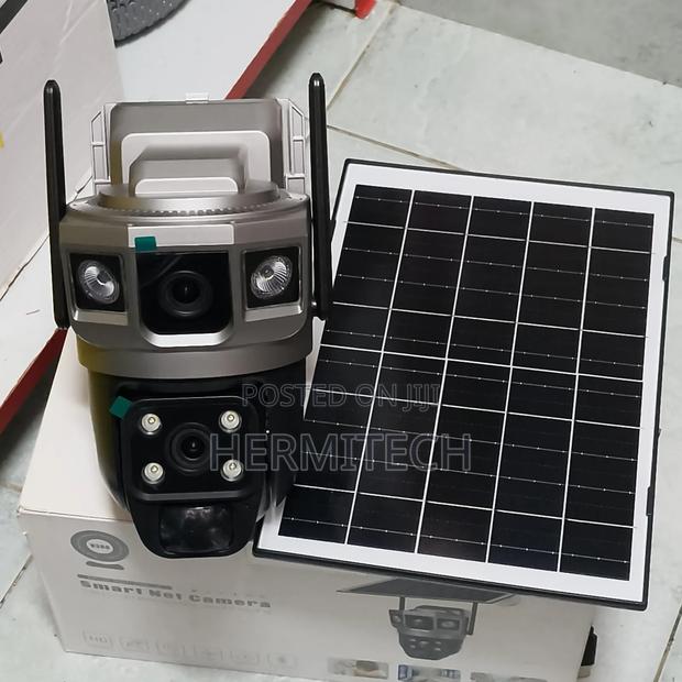 Dual-Lens 4g Solar Powered CCTV Cameras Outdoor Surveillance Camera - thumbnail 2