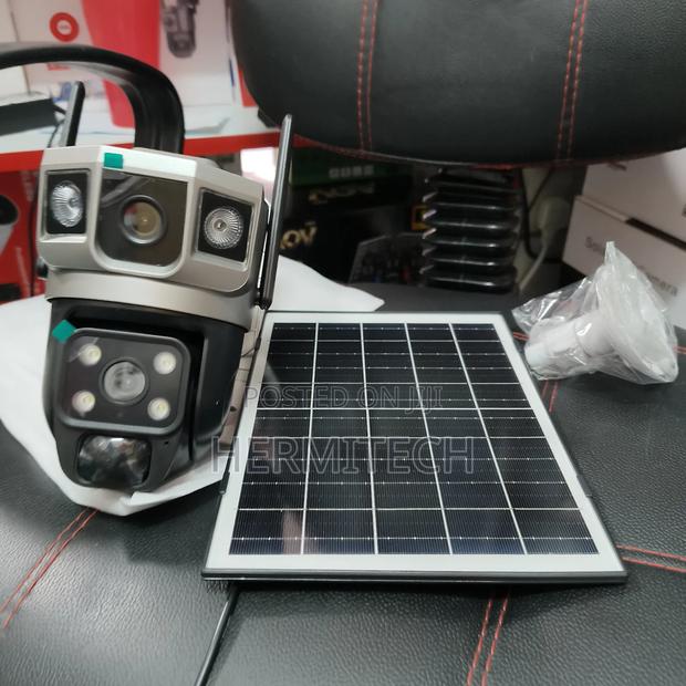 Solar PTZ Outdoor CCTV 4g Model for Home Security - main view