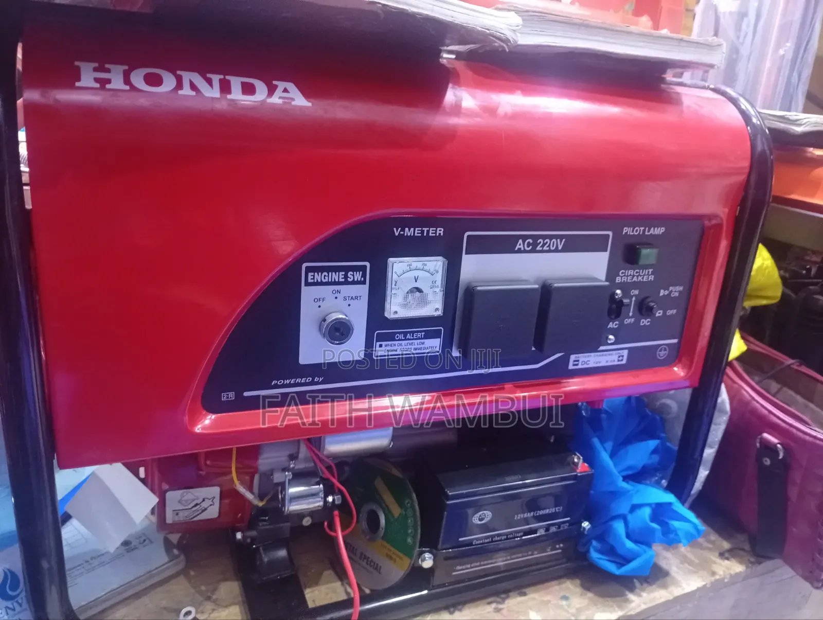 6.5 Kva Original Honda Portable Generator