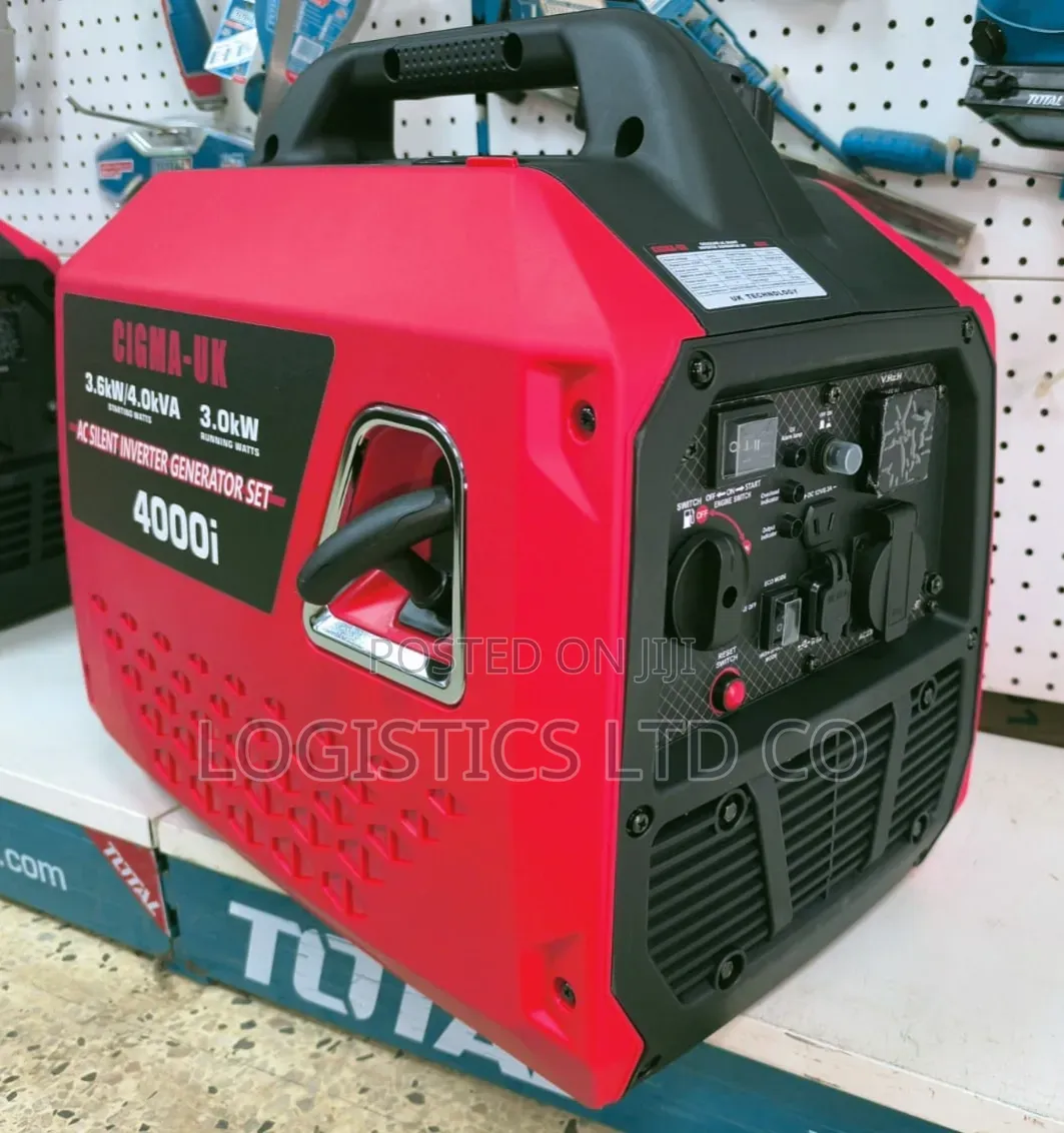 Gasoline Inverter Silent Generator Electric Start With Usb Ports 4kva