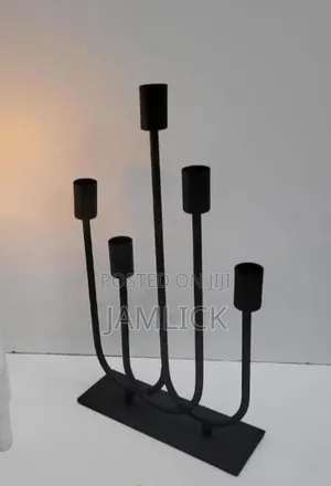 Classic 5 in 1 Metallic Candle Holder
- Bz