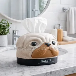 Tissue Dispenser Toilet Paper Holder Dog Cartoon Serviette Dispenser
