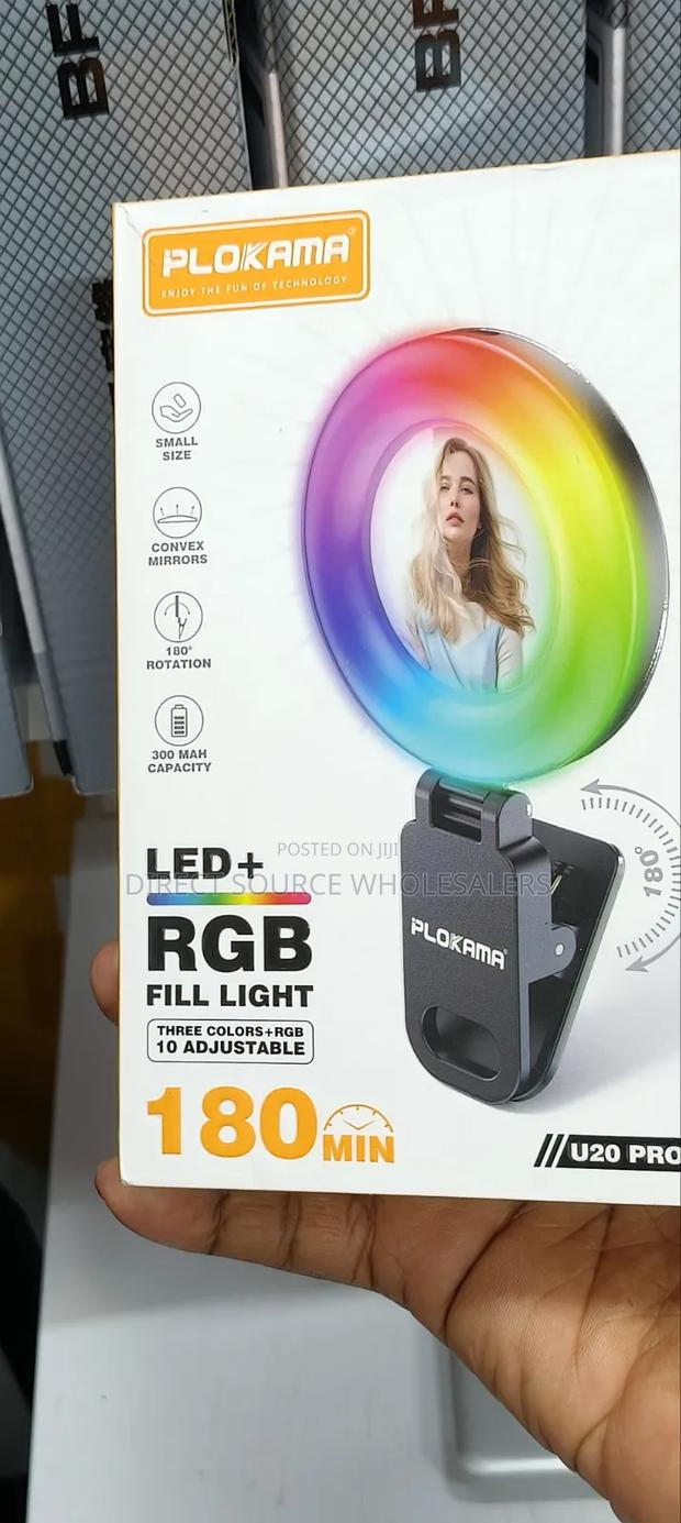 Plokama Portable Led Video Light For Smartphones