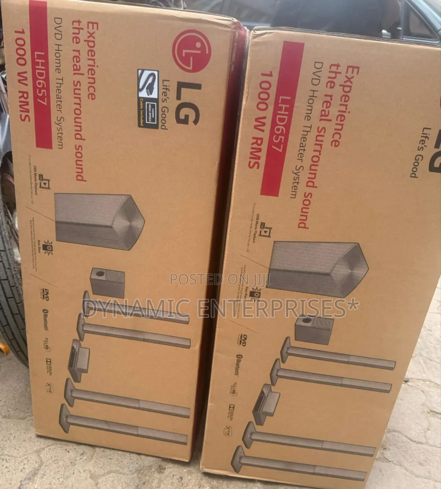 Lg Lhd657 Dvd Home Theater System (1000w Rms)