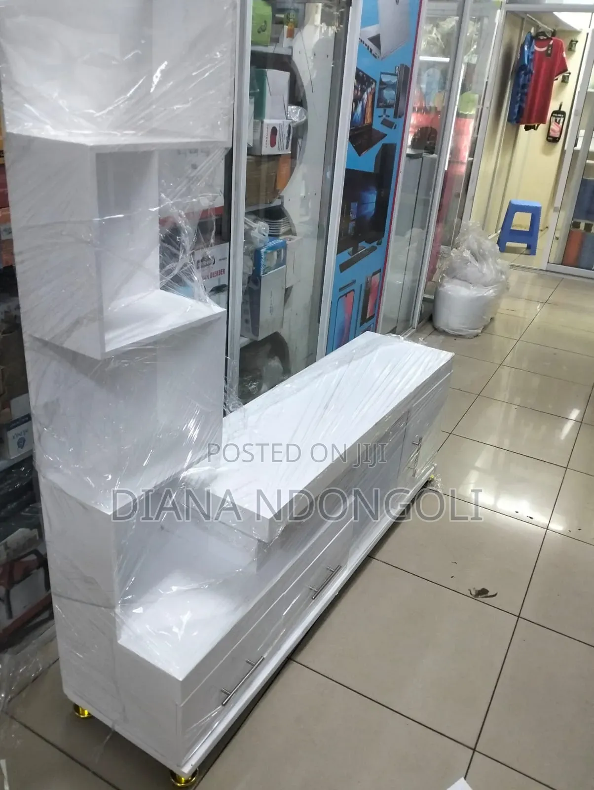 *Tv Stand With Led Lights and Inbuilt Decor Stand Available