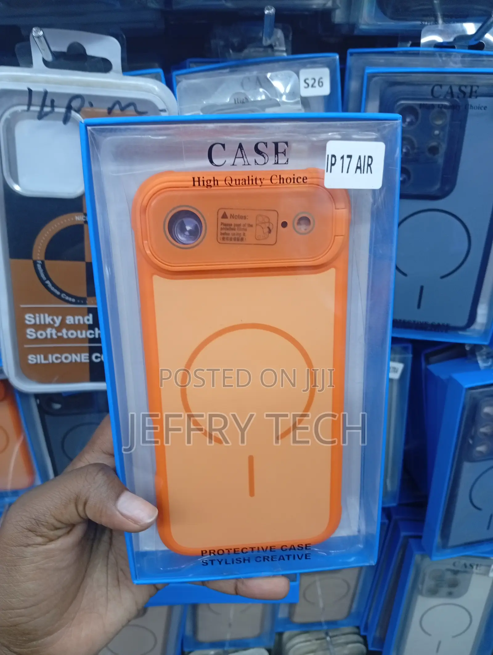 iPhone 17 Air Orange Maximus Magsafe Case