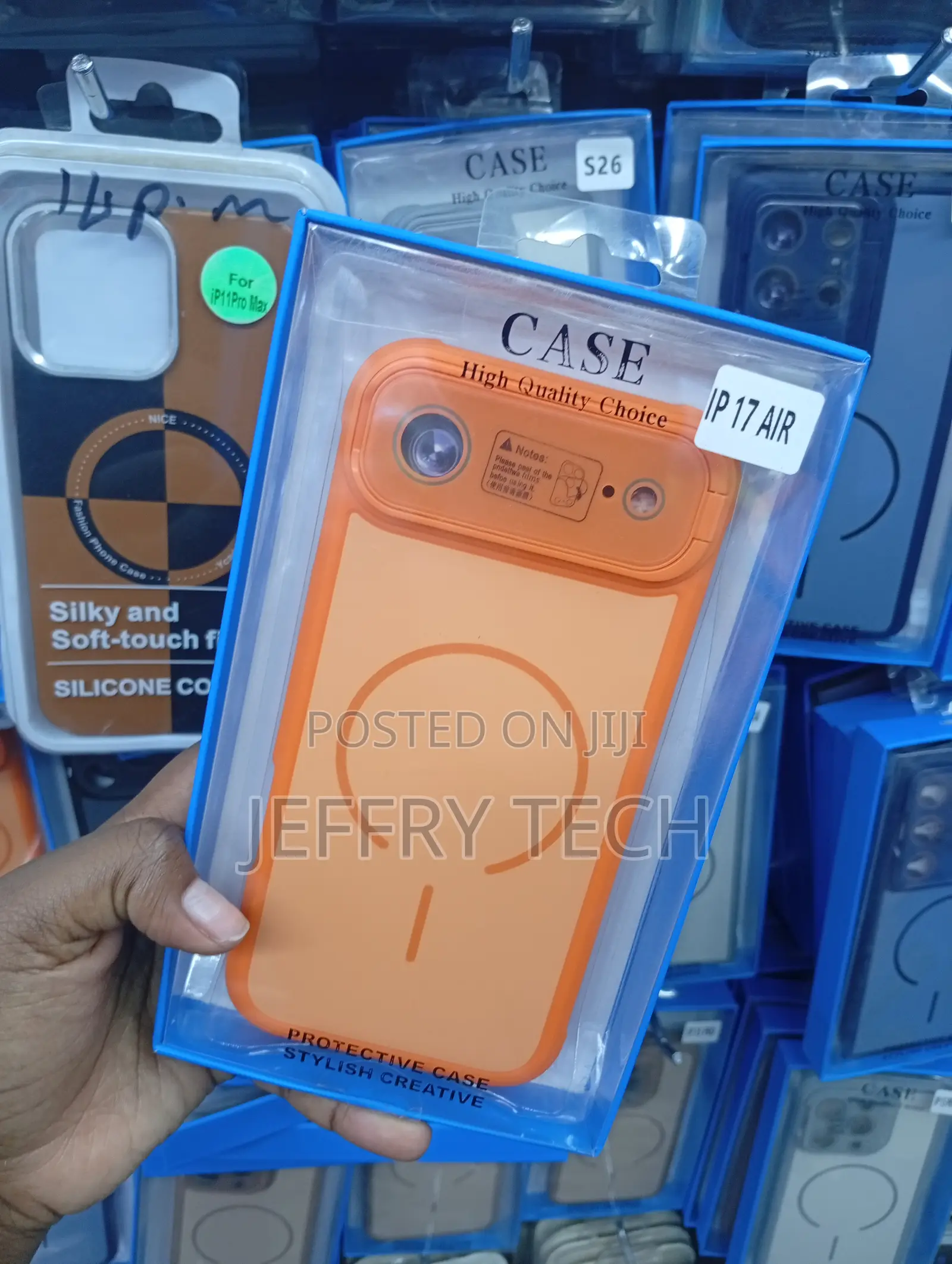 iPhone 17 Air Orange Maximus Magsafe Case