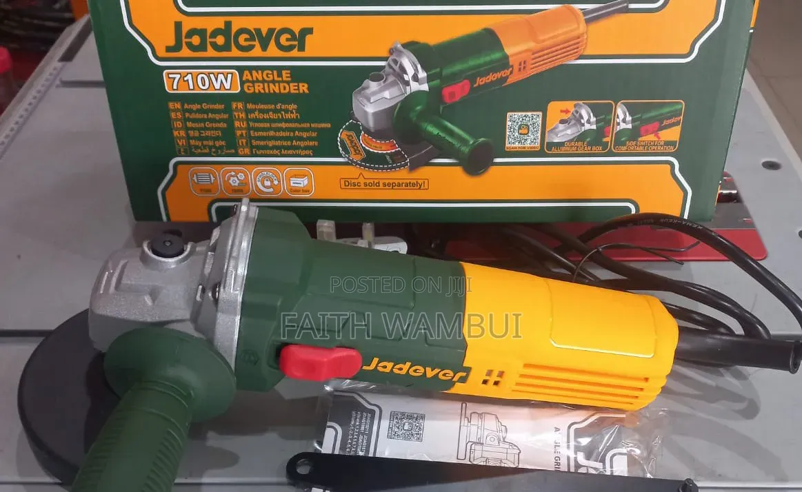 New Arrival Jadever Original 750 Watts 4 Inch Angle Grinder