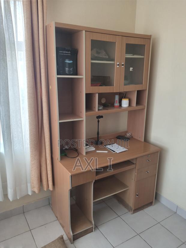 Desk With Cabinets - main view