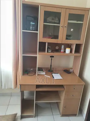 Desk With Cabinets