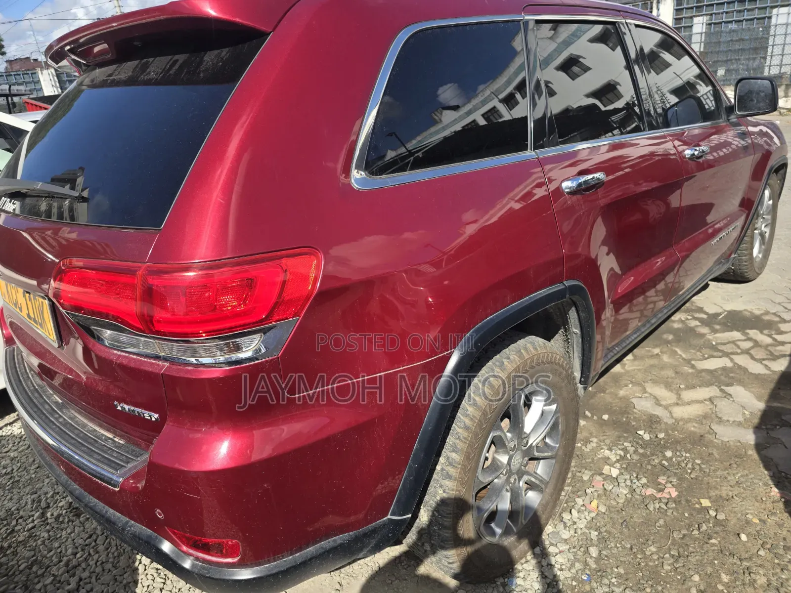 Jeep Grand Cherokee 2012 Red