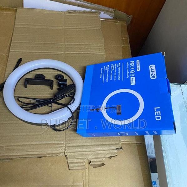 Selfie Ring Light 10-Inch With Tall Adjustable 2.1m Stand for Mobile P