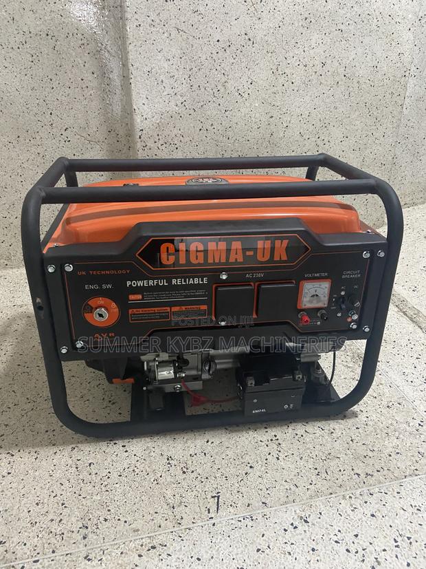 Cigma-Uk Portable Gasoline Generator 3.5 Kva