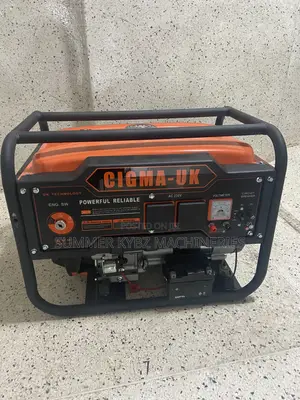 Cigma-Uk Portable Gasoline Generator 3.5 Kva