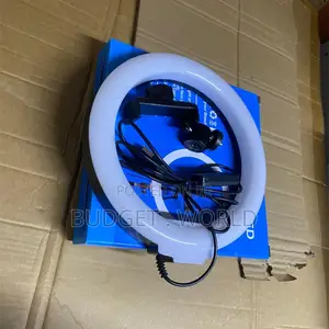 10-Inch Live Streaming Ring Light Kit With Adjustable Height Stand