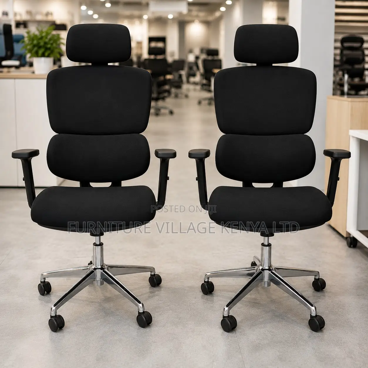 Orthopedic Ergonomic Full Fabric Computer Chair