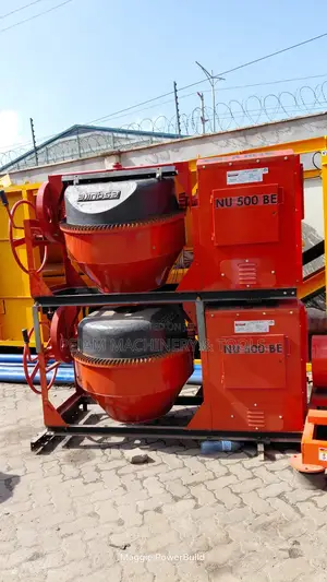 Nu 500 Belt Driven Esquire Diesel Concrete Mixer Tilting 8hp Engine