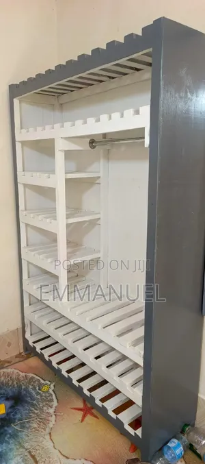 Bed and Shoe Rack on Sale