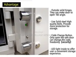 80kgs Imported Diplomatic Fireproof Safe