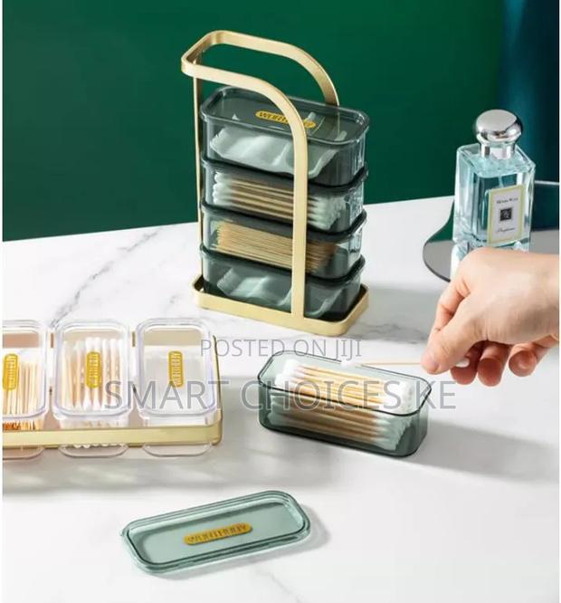 Cosmetic Organizer Tray Tower - main view