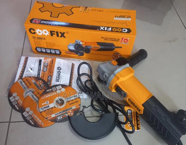 Coofix Angle Grinder
Power: 750w
Size: 41⁄2"
