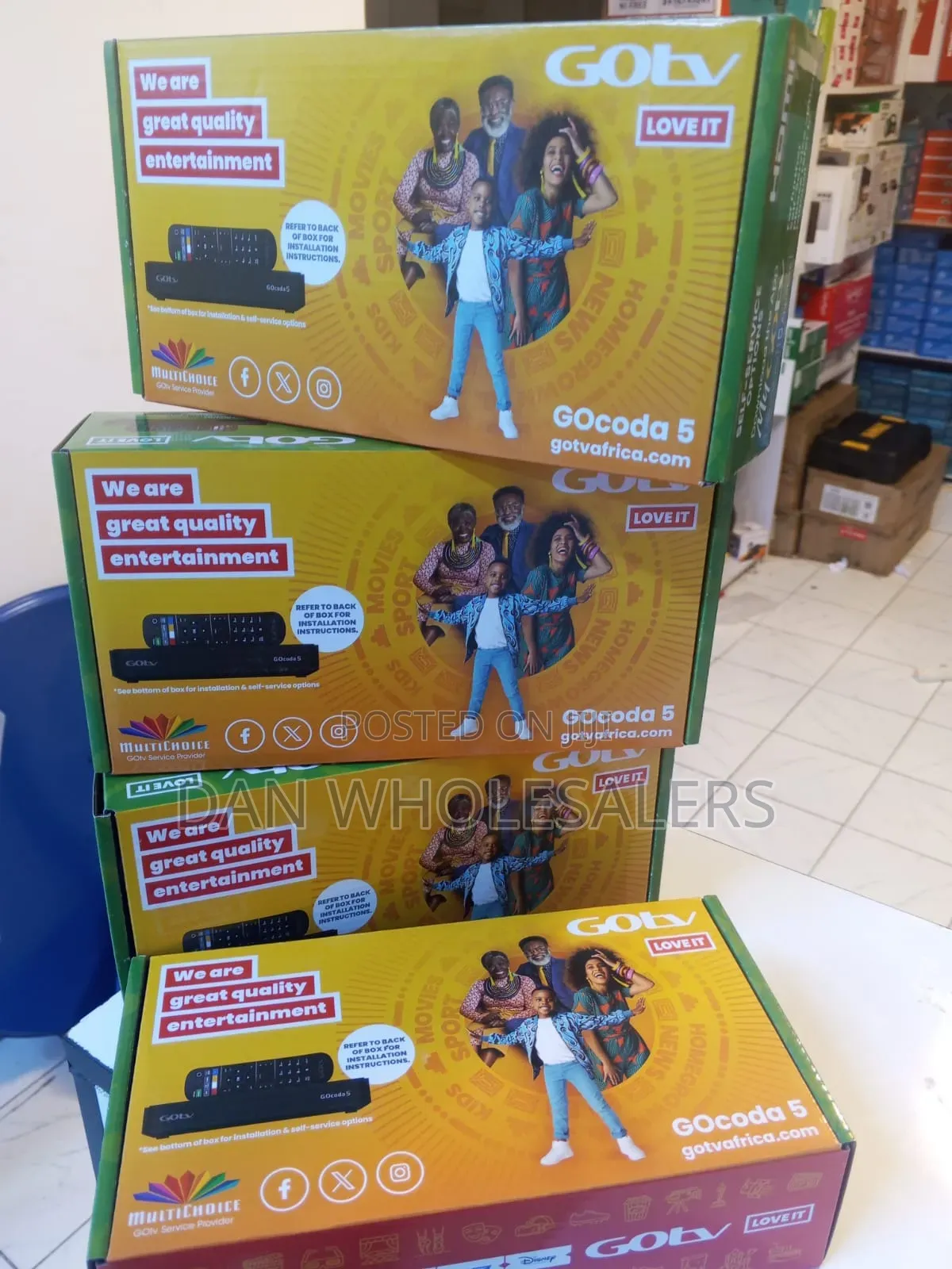 Gotv Gocoda 5 Digital Entertainment Decoder