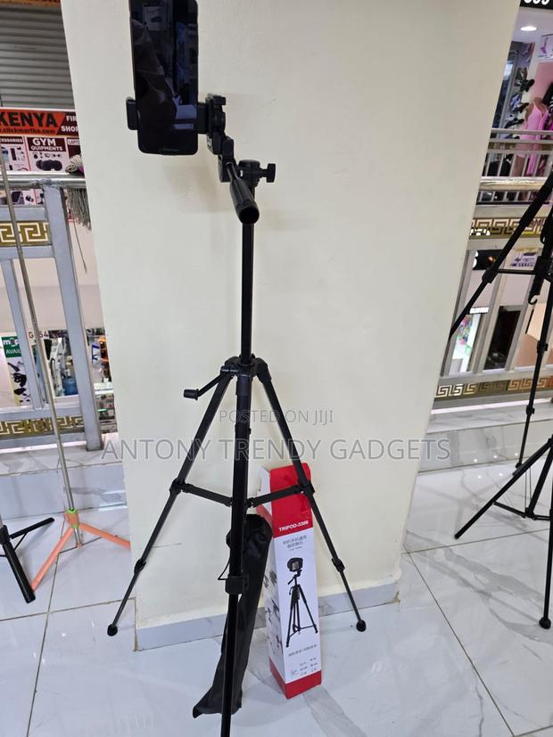 Tripod-3366 DSLR Smartphone Stand With 360° Pan Head