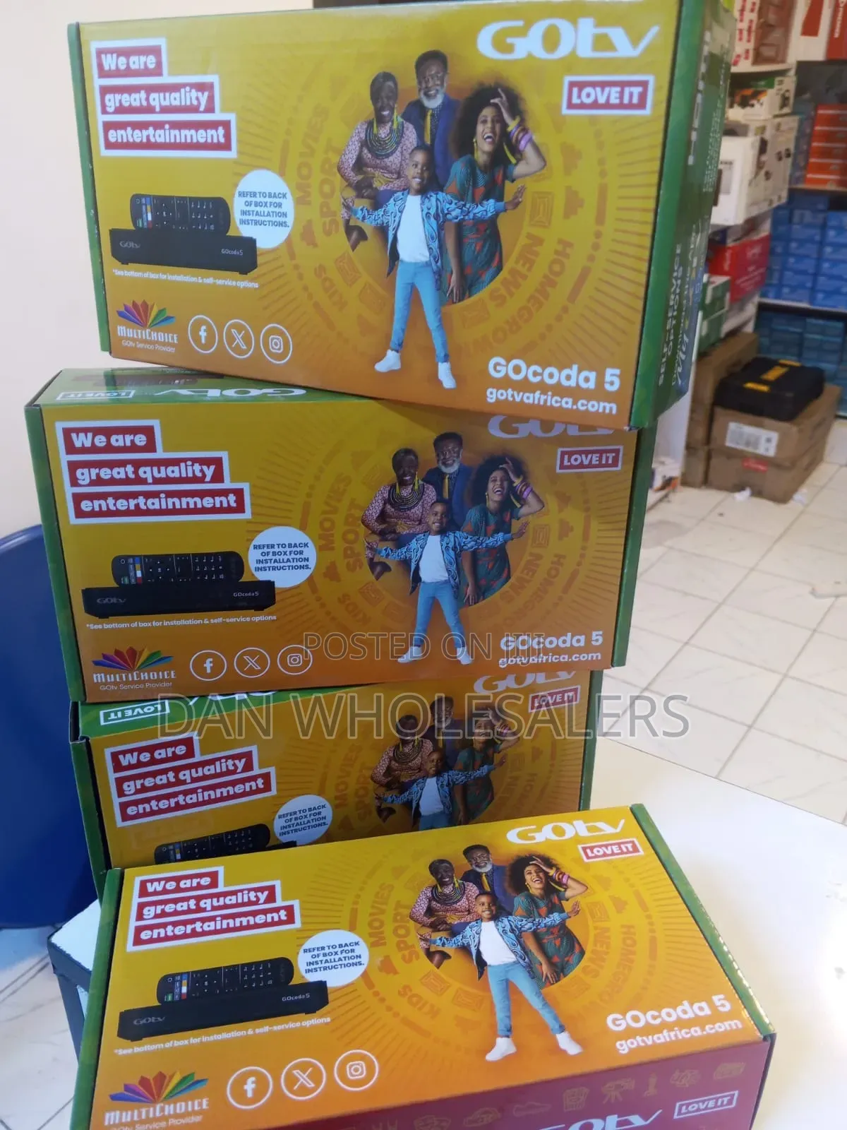 Gotv Gocoda 5 Digital Entertainment Decoder