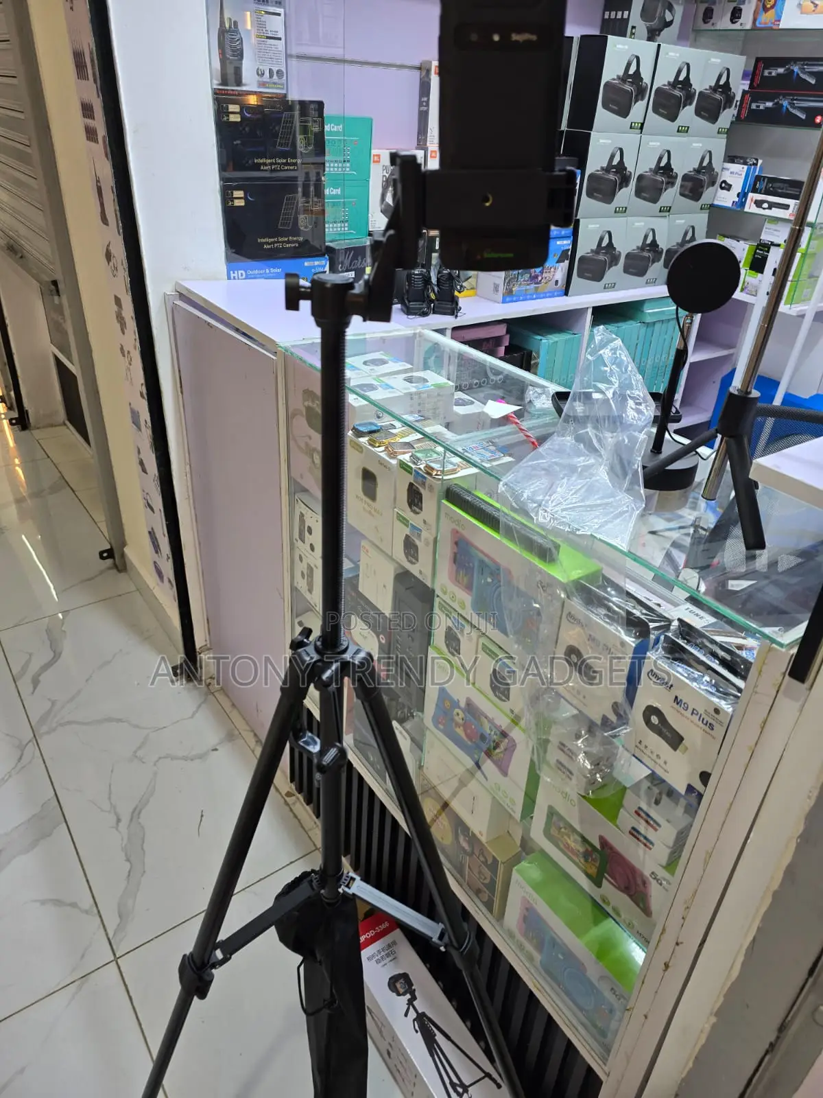 Tripod-3366 DSLR Smartphone Stand With 360° Pan Head