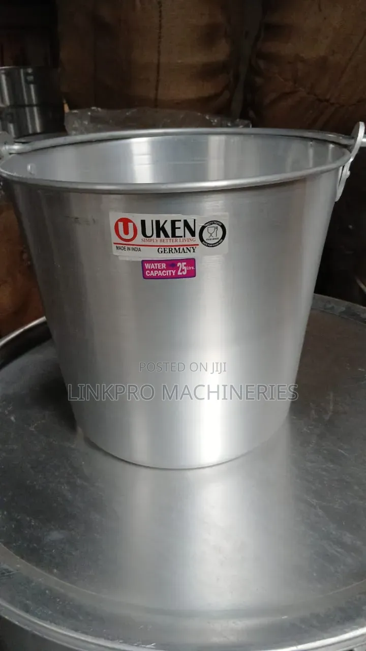 Uken 25 Litres Aluminium Milking Bucket