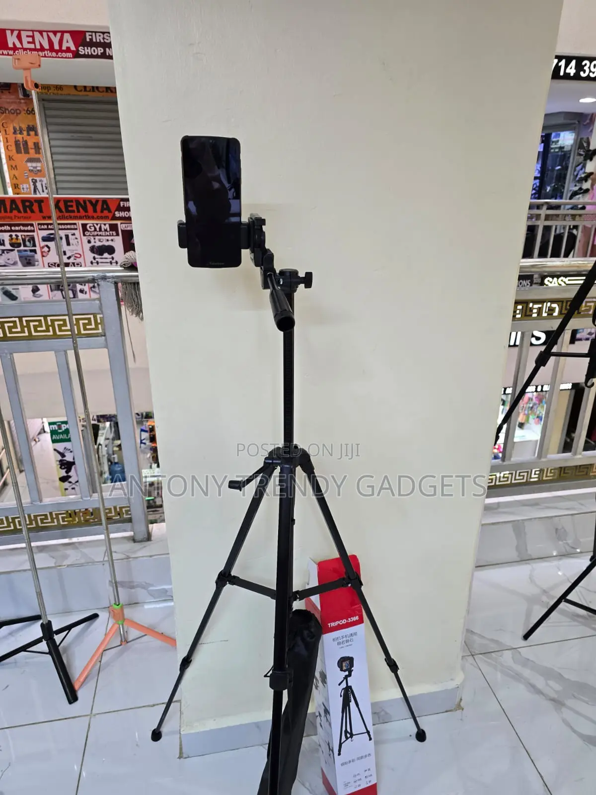 3366 Aluminium Camera Tripod Phone Holder 1.7 Meter