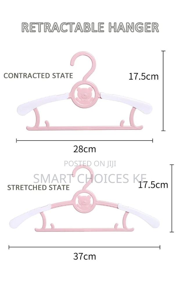 5pcs Retractable Kids Hangers