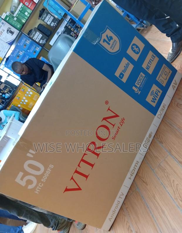 Vitron 50" Android Smart Tv - Full Hd, Wifi, Bluetooth, Slim Bezel - thumbnail 2