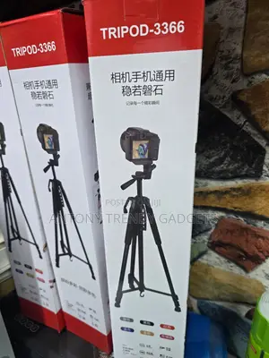 Tripod-3366 Portable Camera Phone Tripod With Handle