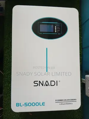 5kwh 25.6v Lithium Battery