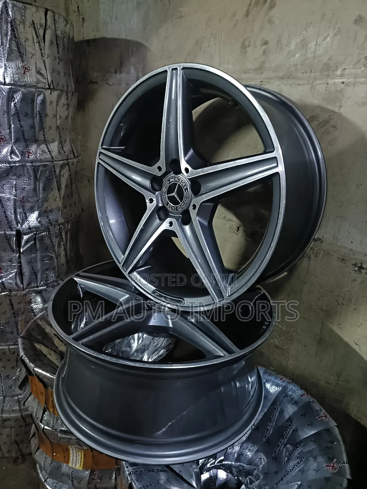 Original Ex Japan Benz Rims Size 18