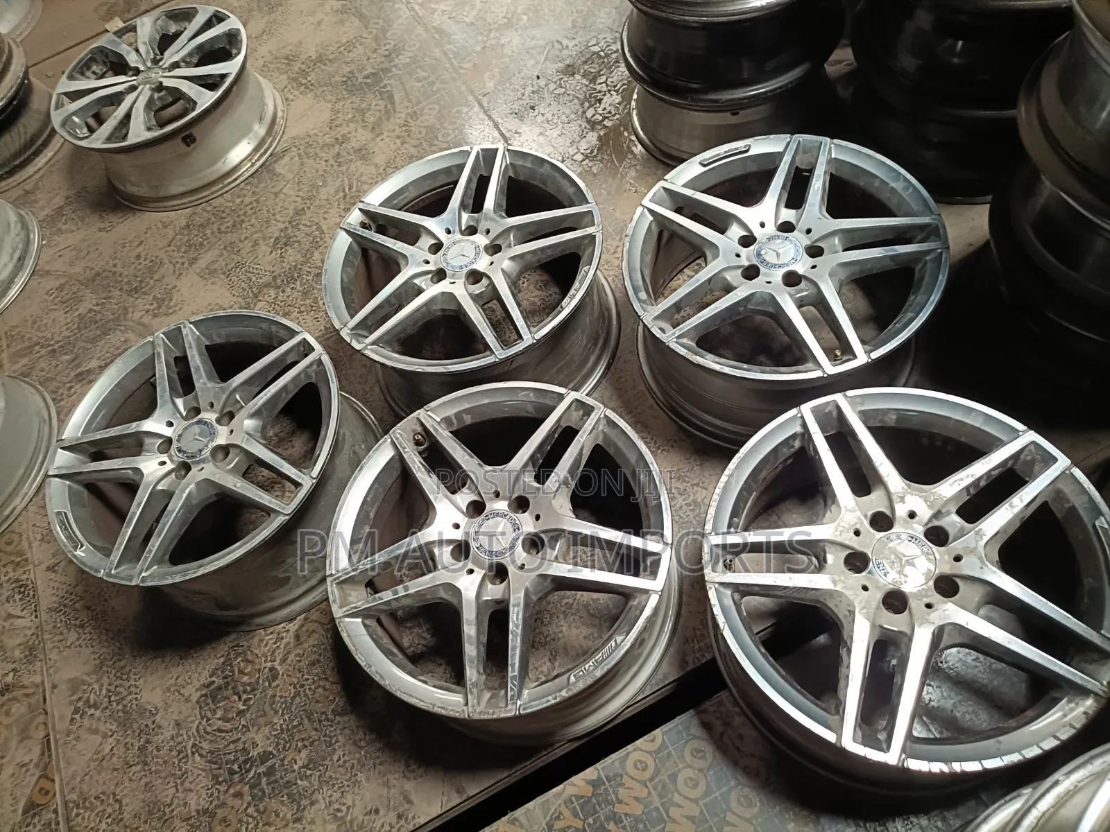 Original Ex Japan Benz Rims Size 18