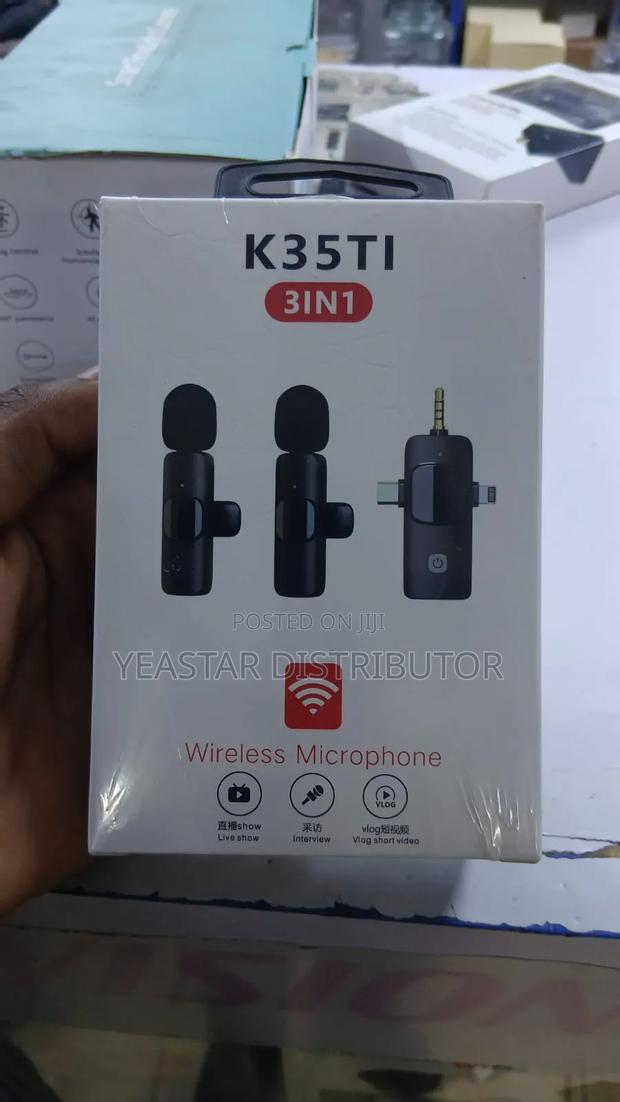 K35ti 3-in-1 Wireless Microphone System. - main view