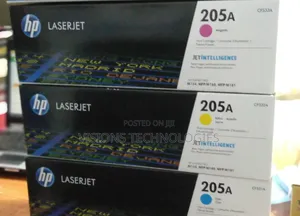 Hp 205a Toner Cartridge Cyan/Magenta/Yellow