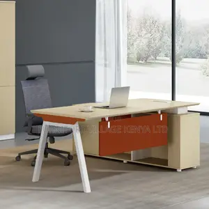 1.6 Meters Imported L-Shaped Workspace Table