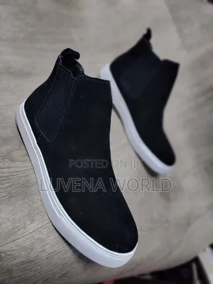 Clark White Sole Leather Boots